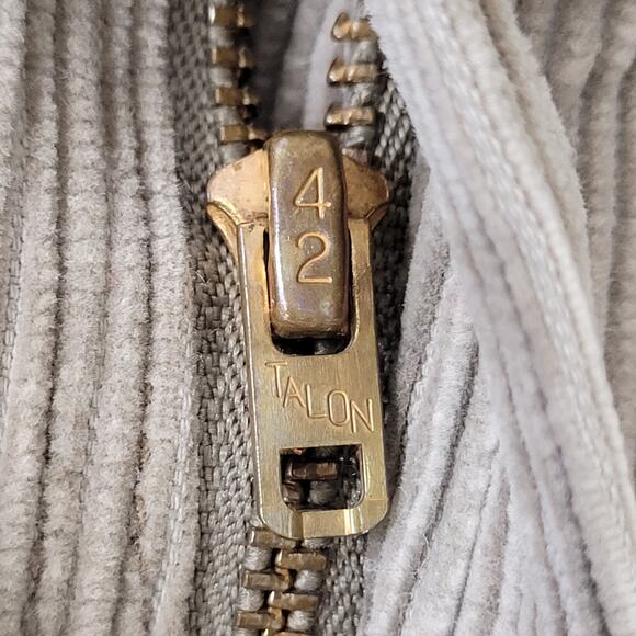 Vintage 70s LEE Riders Corduroy Pants 28x31 Faded TALON Zip - Picture 7 of 16